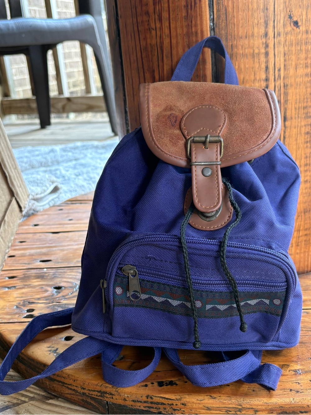 Vintage 90s mini backpack